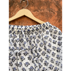 Falda larga de algodón con estampado Floral para mujer, Túnica india, estilo bohemio - Product Image 2