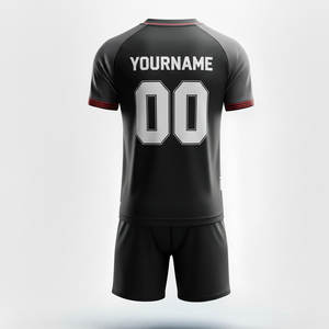 Uniforme de Fútbol con Patrón de Tablero de Ajedrez Tradicional, Cuello Reforzado y Silueta Clásica para Competición a Nivel de Club - Product Image 2