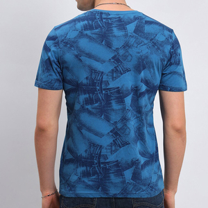 Camiseta de cuello redondo para hombre, diseño clásico sólido, ajuste cómodo, camiseta para hombre, ropa informal, camiseta de tela de algodón para hombre, venta al por mayor - Product Image 5