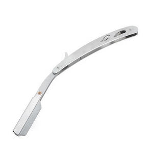 Rasoir manuel de haute qualité à lame droite en acier inoxydable allemand pour la beauté et le rasage des cheveux pour les barbiers - Product Image 1