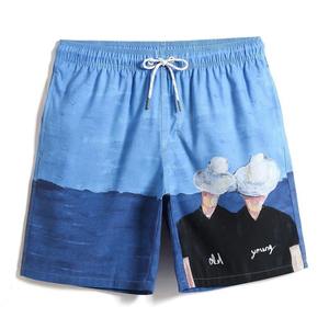 Design personnalisé Maillot de bain à séchage rapide Short Homme Prix bon marché Pantalon court d'été Short de bain Short de plage - Product Image 4
