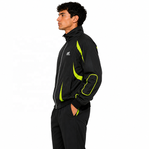 Custom Y2K Style Sporty Hooded <b>Men</b> Contrast Panel Reflective Loose Fit Embroidery Waterproof Windbreaker Streetwear <b>Jackets</b> - Product Image 3
