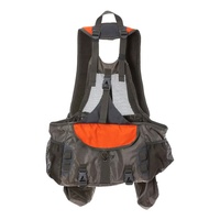 Chaleco de caza Upland naranja personalizado correas acolchadas ajustables de hombro Chaleco de caza Upland con múltiples bolsillos