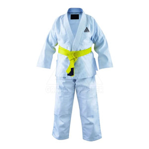 Uniforme de judo en coton de haute qualité avec manches complètes couleur personnalisée dernière conception au prix pour les vêtements d'arts martiaux - Product Image 3
