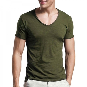 2024 de talla grande NOVEDAD DE VERANO hombres Camiseta 100% algodón blanco sólido camiseta hombres Stock, ropa a granel, mezcla de ropa Bale, ropa usada - Product Image 1