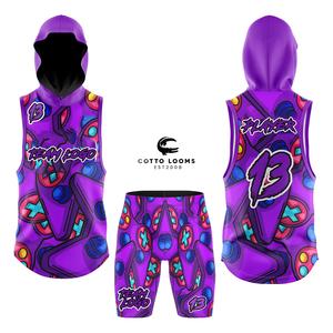 Uniforme de fútbol americano OEM 7v7 de alta calidad hecho con malla de enfriamiento y camiseta de fútbol americano Premium - Product Image 1