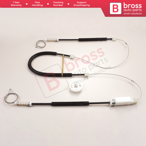 BWR1231 Kit de reparación de regulador de ventana lado trasero izquierdo para A5 S5 Coupe 2008-2013 Bross Auto Parts Made In Turkey - Product Image 4