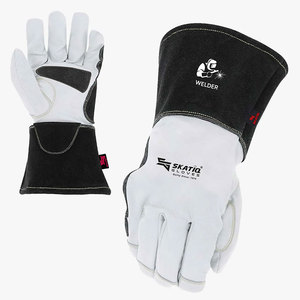 Skatiq ถุงมือหนัง SG-8090อเนกประสงค์ของแท้ถุงมือนิรภัย - Product Image 4