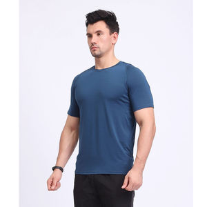 T-shirt à col rond pour hommes, nouveau Design personnalisé, manches courtes, impression personnalisée de votre marque - Product Image 5