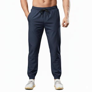 Pantalon cargo pour homme de haute qualité, couleur unie, taille mi-haute, 100% polyester, imperméable, respirant, écologique, personnalisable, vente en gros - Product Image 2