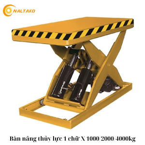 Table élévatrice hydraulique en forme de X à ciseaux simples, capacité 1000/2000/4000 kg - Product Image 4