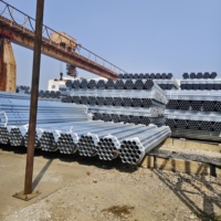 Tuyau en acier prégalvanisé léger pour suspensions de plafond et de CVC Q195 Q235 Q345 ASTM GB EN BS Diamètre extérieur personnalisé Longueur coupée sur mesure