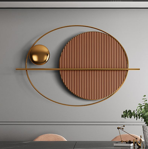 Diseño único en forma de pájaro dorado para colgar en la pared, arte de pared de Metal forjado para sala de estar, adornos para el hogar, decoración de pared creativa - Product Image 2