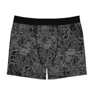 Calzoncillos Boxer de Alta Calidad con Logotipo Personalizado para Hombre, Ropa Interior Tejida Transpirable, Estilo Urbano Clásico, Hecho en Pakistán - Product Image 2