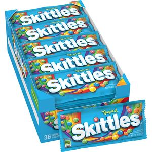 High <b>Quality</b> Skittles Chewy Fruit Candy 136g Assorted Flavors, 15 Packs Box, <b>Sweet</b> Chewy Treats for Snacking & Parties - Product Image 2