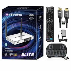 Nuevo VseeBox Elite Original con Control por Voz, 4GB de RAM, 128GB de Almacenamiento, TV Box Android 8K - Product Image 2