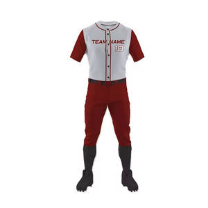 Uniforme de Béisbol, Nueva Llegada, Alta Calidad, Hecho a Medida, 100% Poliéster - Product Image 2