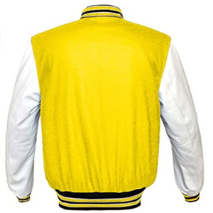 Chaqueta Varsity Deportiva de Arbaz Sports, Diseño Casual y Elegante, Delgada, Transpirable, con Forro Polar Suave, Estilo Hip Hop, Venta al Por Mayor - Product Image 3