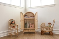 Armoire de poupée marguerite décoration de la maison matériau naturel écologique fabriqué au Vietnam meubles de maison durable en gros