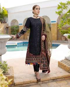 Excellente qualité Pakistan remises spéciales Taille femmes shalwar kameez robe robe robe Kuchi Afghani du Pakistan par WS INTNATIONAL - Product Image 5