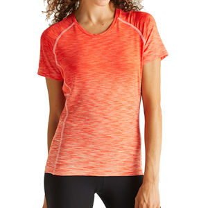 Camiseta de gimnasio de alta calidad para hombres y mujeres, diseño personalizado, Top deportivo de poliéster, tela transpirable, Ideal para entrenamiento o ropa de Fitness - Product Image 1