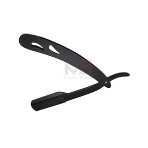 Navaja de Barbero Profesional Plegable Recta con Mango de Plástico, Hojas de Acero Inoxidable Antiácido de un Solo Filo - Product Image 6