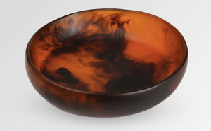 ชามเสิร์ฟสลัดแบบคลาสสิกสำหรับตกแต่งบ้านทำจากเรซินอีพ็อกซี่ขัดเงาเป็นมิตรกับสิ่งแวดล้อม - Product Image 2