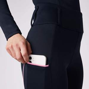 Mallas de mujer de diseño inteligente, pantalones de ajuste femenino, ropa ecuestre, mallas de montar a caballo personalizadas al por mayor con bolsillos amplios - Product Image 6