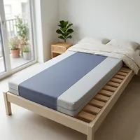 Matelas ergonomique en mousse à mémoire de forme à compression sous vide, respirant, double ou king size, avec contouring corporel