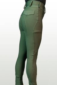 Pantalones de Equitación para Mujer, Hechos a Medida, de Cintura Alta, Impermeables, de Secado Rápido, con Tela de Rizo y Adornos, Más Vendidos - Product Image 5