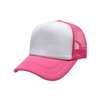 Grosir kualitas tinggi desain khusus klasik 5 Panel topi Trucker paling populer Logo bordir 3D Anda sendiri