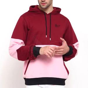 เสื้อสเวตเตอร์มีฮู้ดของผู้ชายผ้าฝ้าย100% สีพื้นเสื้อผ้าแฟชั่นแห้งเร็วระบายอากาศได้ดีขนาดพิเศษ - Product Image 1