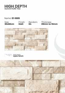 Carreaux muraux en porcelaine pour extérieur 300x600 mm, façade moderne - Product Image 4