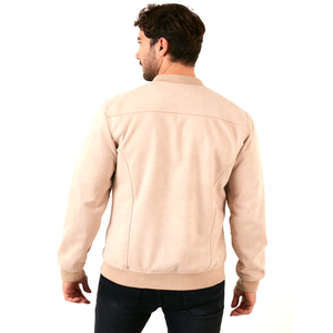 Veste bomber en toile pour homme, de haute qualité, écologique, à séchage rapide, avec doublure en coton, personnalisable avec logo OEM, prix hiver - Product Image 2