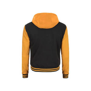Chaqueta Varsity de Béisbol para Hombre, Estilo Bomber, Diseño 2025, Piel de Oveja Recubierta, Cierre Frontal, Estilo Único - Product Image 3
