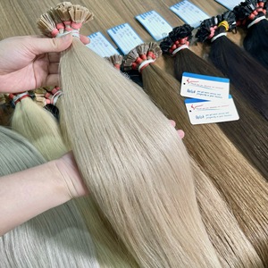 ขายแฟลช: เคราตินต่อผมปลายแบนสียุโรปผมตรงปลายเวียดนามธรรมชาติ - Product Image 2