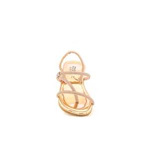 Sandalia de tacón formal de melocotón para niñas KD7600 - Product Image 1