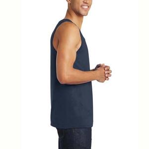 Débardeurs en coton et polyester pour hommes, couleur unie, gym, fitness, chemises d'entraînement décontractées, vêtements d'été respirants - Product Image 6