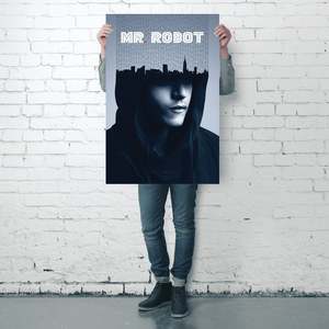 Mr. Robot Hacked <b>Poster</b> Digital Printing Techniques for Graphics - Product Image 4