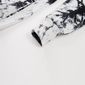 Dye Hoodie venta al por mayor Sudadera de cuello redondo para hombres personalizado de gran tamaño pulóver impreso liso en Blanco polar invierno temporada 2025 - Product Image 5