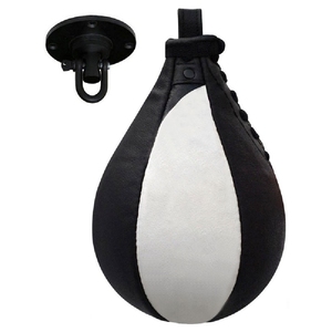 PU Leather Speed <b>Bag</b> for <b>Boxing</b> MMA Muay Thai Training <b>Punching</b> & Speedball Kicking Striking Ball - Product Image 2