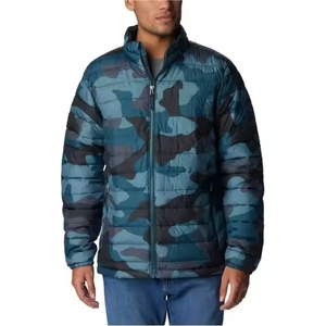 Chaqueta acolchada informal de alta calidad para hombre, chaqueta acolchada multicolor con estampado de logotipo personalizado para hombre, cremallera, algodón, venta al por mayor - Product Image 1