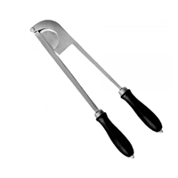 Machine de coupe de queues en acier inoxydable avec manche en bois, outils de coupe de queues pour animaux, instruments vétérinaires disponibles dans toutes les catégories