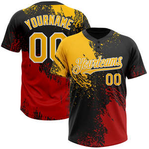Chemise de baseball personnalisée à deux boutons Vêtements de baseball et de softball Maillot de baseball confortable pour femmes - Product Image 1