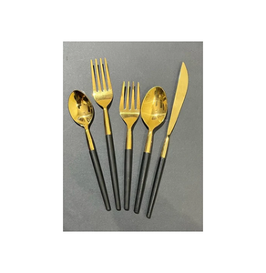 Ensemble de couverts en miroir de luxe poignée pvd ensemble de couverts en os ensemble d'argenterie poignée couverts de haute qualité - Product Image 5