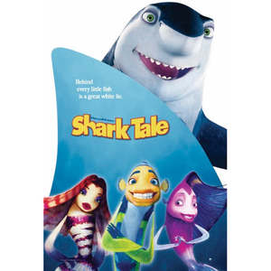 Carte postale Shark Tale A5, impression numérique, style musical, papier imprimé, occasion de Noël, format A4 avec fonction d'éclairage - Product Image 1