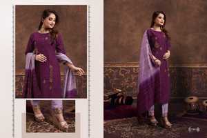 Pantalon de travail à la main avec motif de soie, nouvelle élégance attrayante, tendance, pantalon Kurti avec dupata, qualité d'exportation indienne - Product Image 4