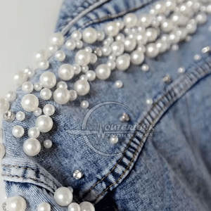 Fabricant pakistanais vestes en jean pour femmes meilleur matériel OEM Service vestes en jean pour femmes - Product Image 4