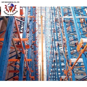 Asrs bốn chiều đưa đón hệ thống nhiệm vụ nặng nề cao hơn tự động hóa kho lưu trữ thép đưa đón kệ có tính năng bảo vệ chống ăn mòn - Product Image 3