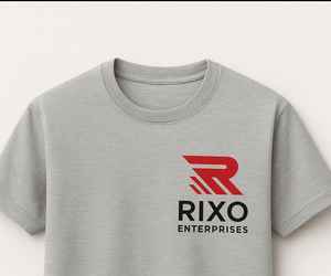 เสื้อยืดแขนสั้นลำลองผู้ชาย ผ้าคอตตอนแคนวาส 100% สีพื้นเรียบ ย้อมสีธรรมดา ทรงปกติ แห้งเร็ว ระบายอากาศได้ดี คุณภาพสูง - Product Image 4